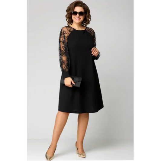 Daphne | Casual Long-Sleeved Dress by HARALDA