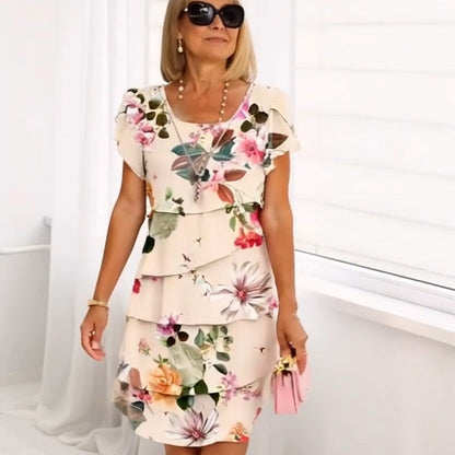 Yara | Tiered Floral Ensemble